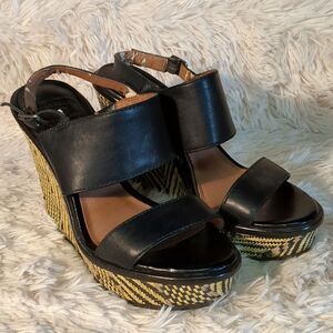 Lucky Brand Wedge Platform Shoe  Maris, Size 6.5